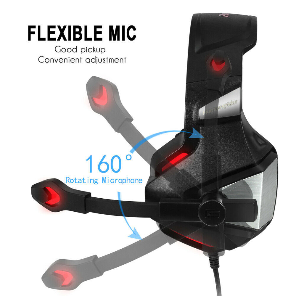 Bass 2.2m Hunterspider v3 Stereo Gaming Headphones