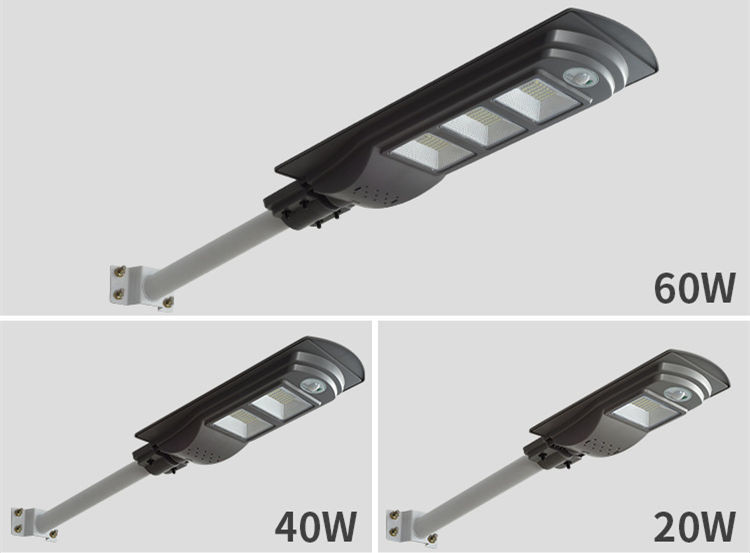 Solar Powered Led Street Lights Integrated Smd Ip65 Waterproof