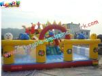 Giant Inflatable Amusement Parks Funcity Games Customized For Kids