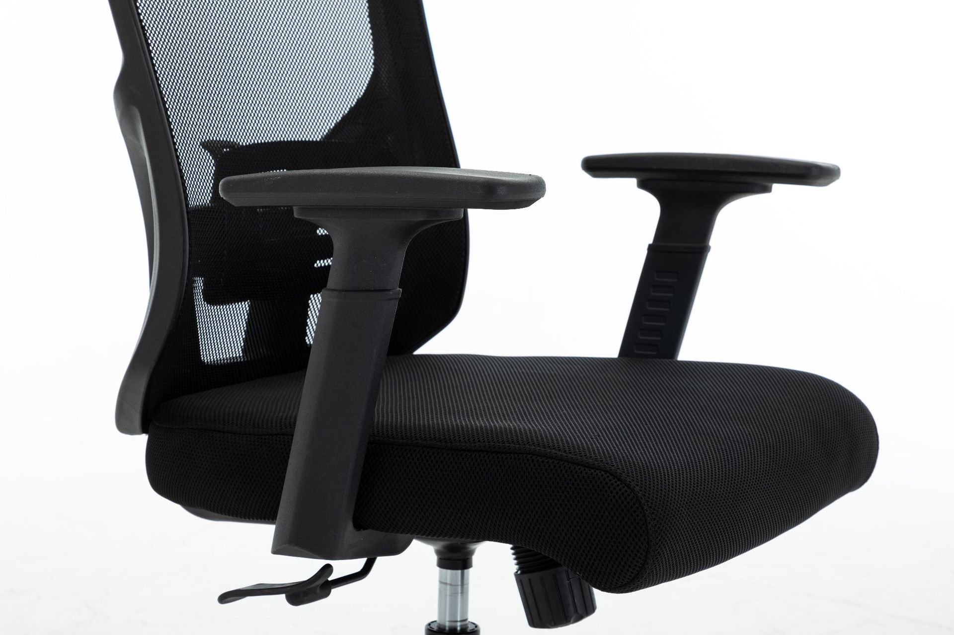 Mail Packing Mesh Swivel Office Chair with Ergonomic Design and Adjustable Back Support