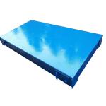 Indoor Outdoor Battery Transfer Cart On Rails Large Table 2T - 500T Load