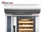 10.95kw Commercial Bakery Kitchen Equipment 4 Trays Convection Oven With Deck