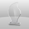 Buy cheap Custom Transparent Flame Shape Acrylic Plaque Awards For Business Recognition from wholesalers
