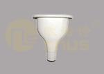 Chemical Resistance Durable Laboratory Cup Sinks White Color For Fume Hood
