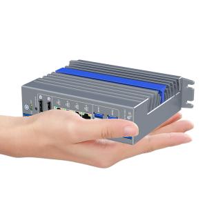 China Book Type 4 Ethernet Ports Mini Pc I7-1255u Ten Core 12v Small Computer wholesale