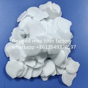 China Efficient Durable Resmed S9 Disposable Filter 53*35mm Size 99% Filter Efficiency wholesale