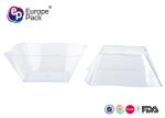 5 OZ Disposable Dessert Dishes Transparent Color Hard Plastic Material