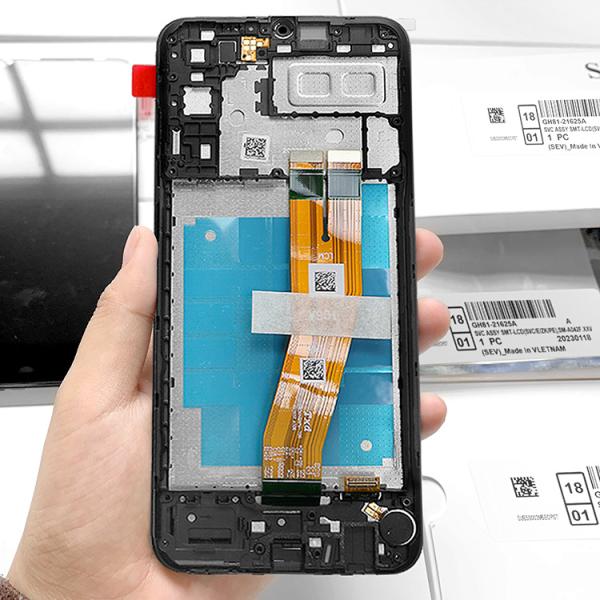 A04E lcd With Frame For a04e Original New Service Pack LCDS Display A04E Mobile Phone Screen Pantalla