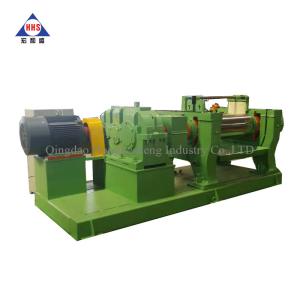 China 8mm Gap Reclaimed Rubber Refining Mill PLC Auto Controled wholesale