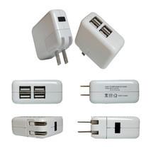 China 2 USB ports universal DC5V 2.4A Cell Phone Charger led chargering display wholesale