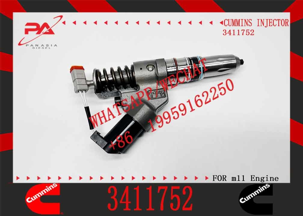 Construction Machinery PartsFuel Injector For M11 Diesel 3411752 3411761 4307547 4928171 For CUMMINS Diesel Engine