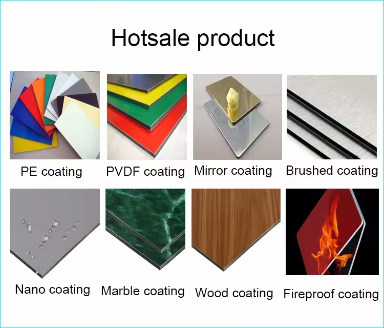 A2 Class Fireproof Aluminum Composite Panel (ACP) – Exterior Curtain Wall Cladding for Construction