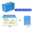 Plastic Rechargeable LiFePo4 Battery Pack Bluetooth 12V 100AH Replace Lead Acid