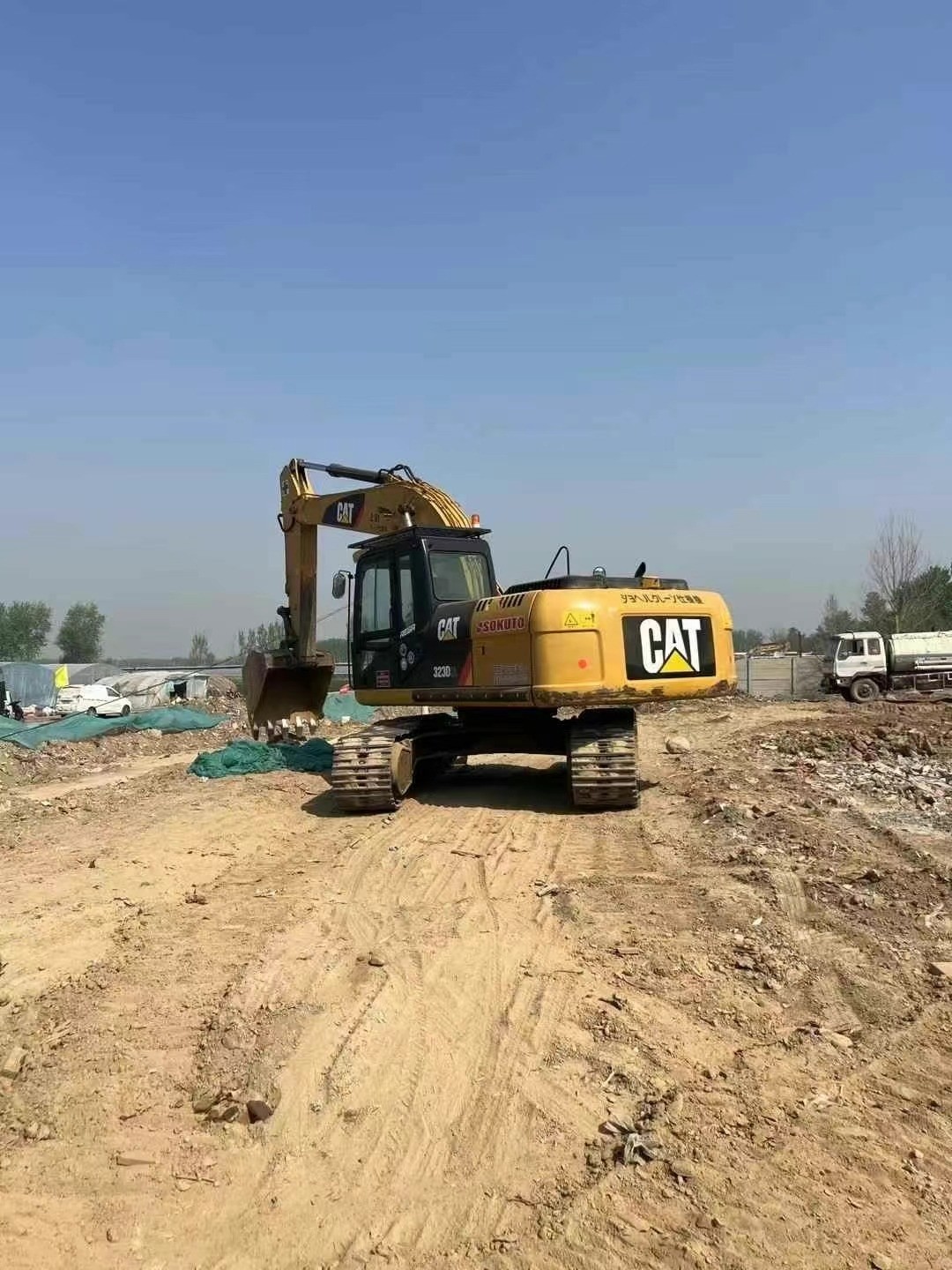 Used CAT 323 Heavy Excavators 23 Ton Original Secondhand Equipment Equipment Digger