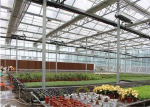 China Large Ventilated Area Forest Garden Greenhouse Galvanized Frame Finishing wholesale