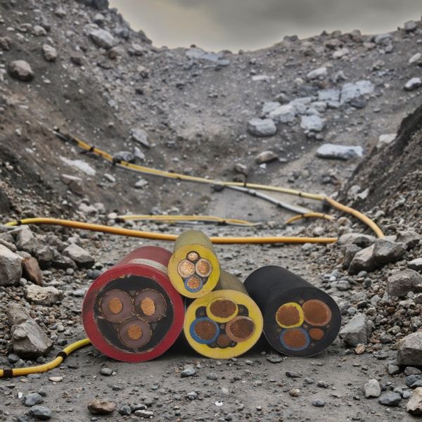 Movable Mining Cable With Metal Shielding Layer for Underground Coal Mining MCP Power Cable