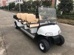 Installed With Plastic Cargo Box Small Electric Golf Carts 6 Seats Without Car