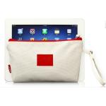 Eco Friendly Zipper Soft Canvas Cosmetic Makeup Bag