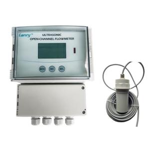 China 12mm Cable Triangle Weir Ultrasonic Open Channel Flow Meter wholesale