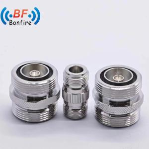 China RF DIN Male Right Angle Connector for 1/2 Coaxial Cable Full RoHS Compliance LJQ-XXXXX wholesale