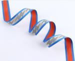 Jacquard Elastic Webbing Strap Reflective Nylon Woven For Bag Clothing