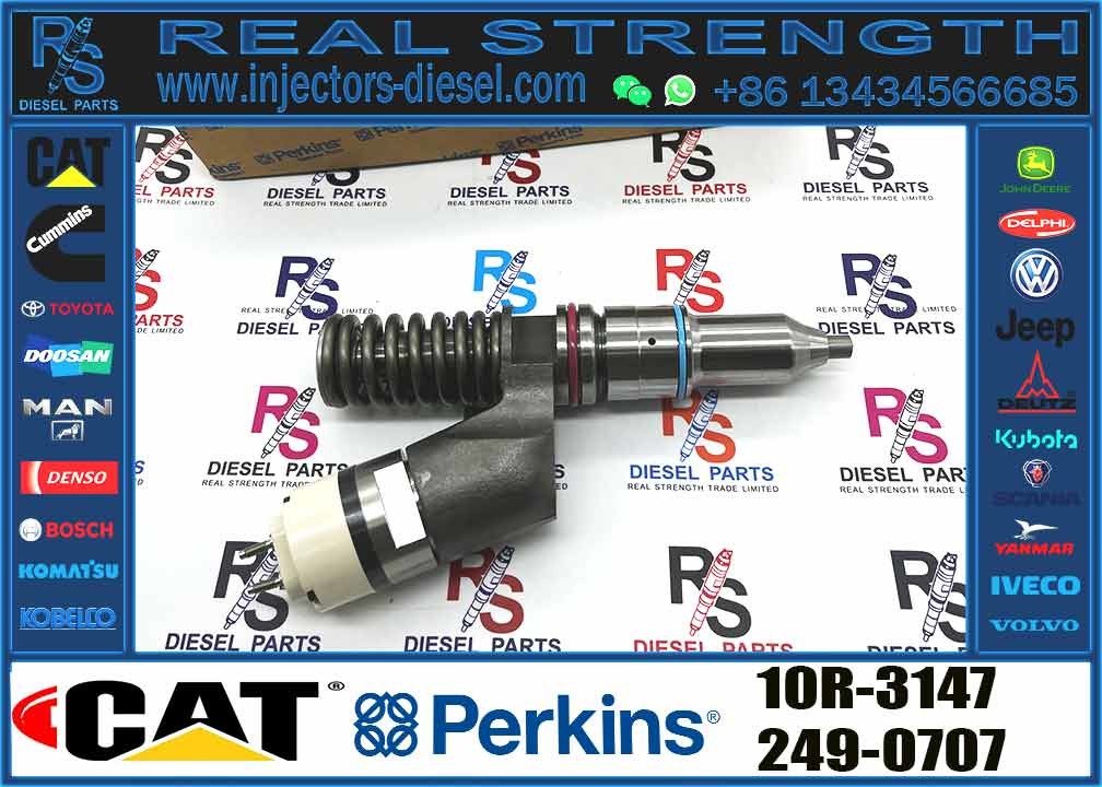 C11 C13 Engine Factory Common Rail Injector 249-0712 10R-3147 For CAT