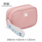 Waterproof Makeup Pouch Vanity Bag Portable Makeup Cosmetics Leather Wash Bag