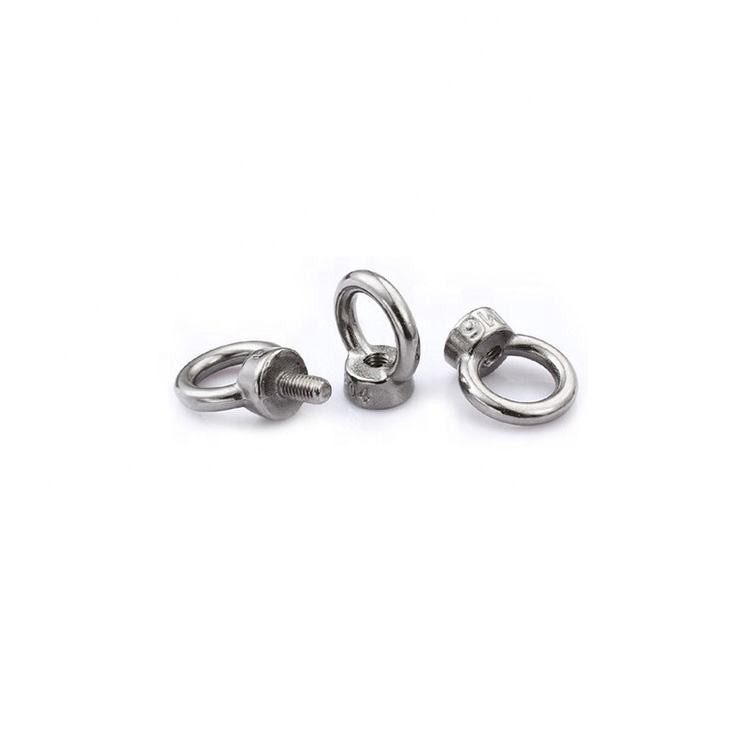 DIN582 Lifting Eye Nut M6 - M36 Metric Fasteners Stainless Steel Bolts