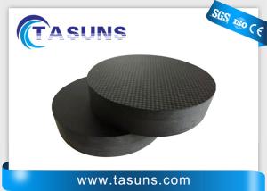 China Autoclave Process CNC Milling 100mm Carbon Fiber Block Round Shaped wholesale