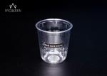 Iced Drinks Disposable Plastic Cups , Biodegradable Plastic Cups Logo Printing