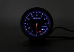 Blue Digital RPM Tachometer , Automotive RPM Meter Circular Instrument