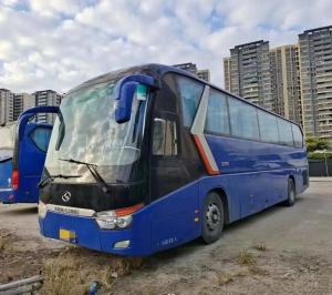 China Used Bus And Coach Middle Door 12 Meters Sealing Window 53 Seats Second Hand Kinglong Bus XMQ6129 on sale
