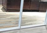 10mm Single Glass Partition Wall System With 79mm Aluminum Framed Sound