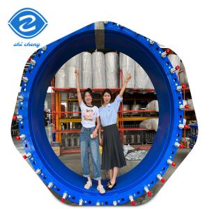 China Flange Dismantling Telescopic Joint For Hdpe Pipe ISO Drilling Double Flange Cast Iron Valve Fittings wholesale