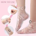 Paraffin Wax Liners Bags, Disposable Mitts Booties Plastic Socks And Gloves