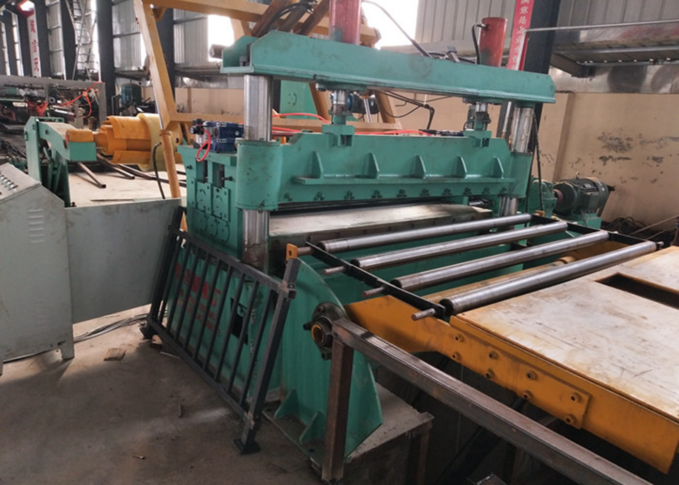 Automatic High Speed Precision Steel Coil Slitting Line 1500mm Coil Width