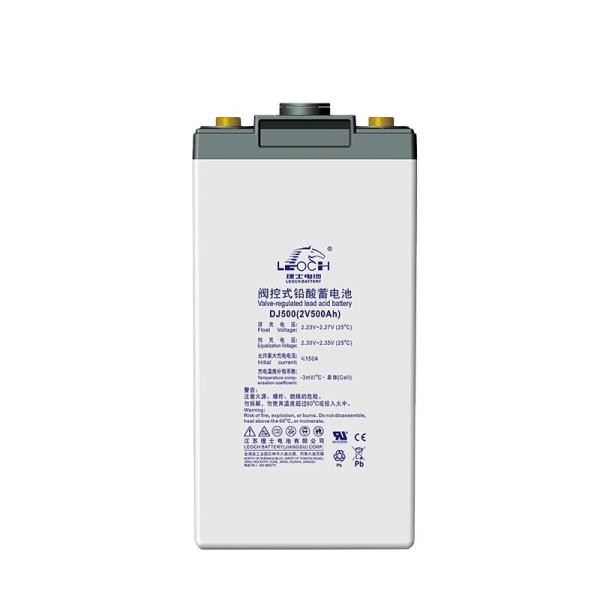 500Ah C10 Leoch Battery DJ500 Lead Acid Battery for Solar Energy Storage Power