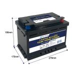 RV LiFePO4 Battery for energy storgage 12V 105AH with BT and self-heating