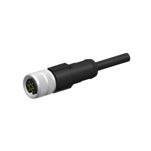 China PA66 GF Female Shielded M16 Waterproof Connector Rigoal M16 14 Pin Connector wholesale