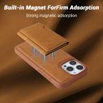 Custome Magsafe Leather Phone Wallet Shockproof For IPhone And Samsung