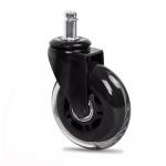 Universal Office Chair Silent Caster PU Transparent Wheel Caster 2 Inch