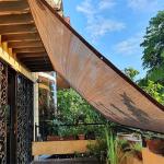 Breathable Rectangular HDPE Balcony Sun Shade Net 50-95% Uv Protection