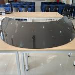 Rail Transit Custom Carbon Fiber Accessories Head Carbon Fiber Products