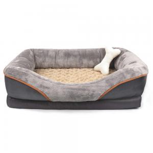 China 35D SGS Silentnight Orthopedic Dog Bed Couch With Zipper wholesale