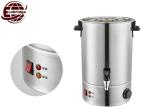 Single Wall Electric Water Boiler , 10-60 Liter Stainless Steel Water Boiler