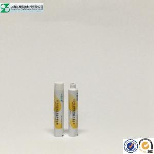 China Collapsible Pain Reliever Ointment Aluminum Laminated Tube 3ml - 170ml on sale