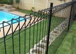 50x150mm roll top weld mesh fence panels