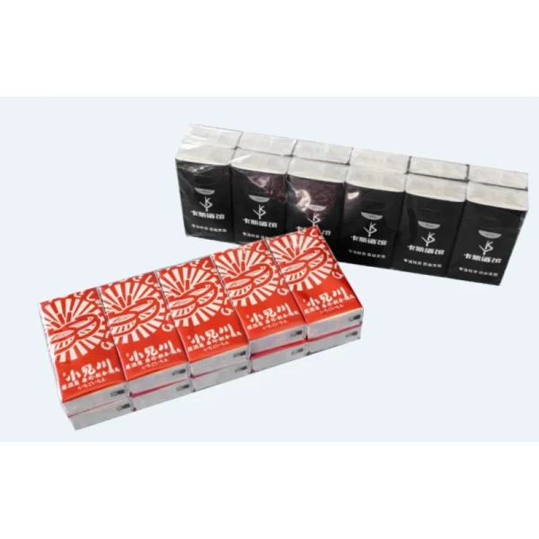 High Speed Bundle Packaging Machine Automatic Tissue Wrapping Machine Easy Connection