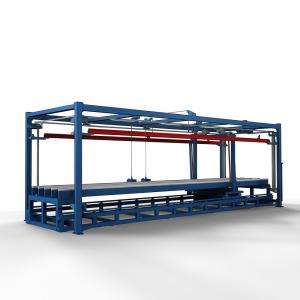 China Horizontal EPS Industrial Foam Cutting Machine 11.2KW Multiwires For Sheet wholesale