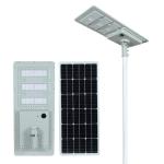China wholesale street led light solar timing dimming IP65 integrated 60W 80W